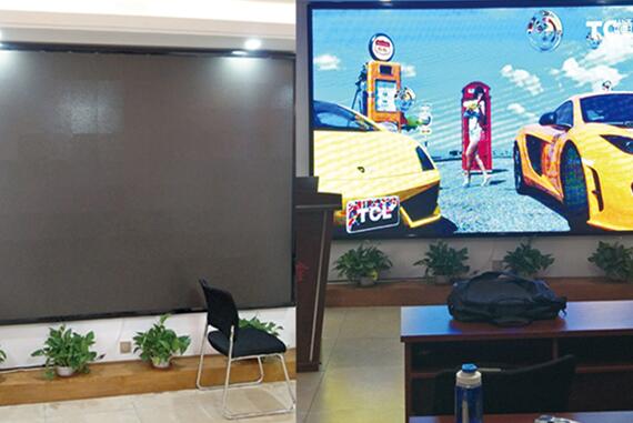 保健品培訓中心室內(nèi)P3全彩顯示屏 保健品培訓中心室內(nèi)P3全彩顯示屏